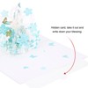 Unique Bargains Cherry Flower Basket Thickened Paper 3D Funny Birthday Cards for Best Friends Gift - 3 of 4