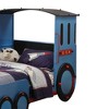 Tobi 82" Full Bed Blue/Red and Black Train - Acme Furniture: Sturdy Metal Frame, No Box Spring Needed - image 2 of 4