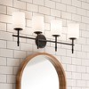 Kichler Lighting Ali 4 - Light Vanity in  Black - 4 of 4