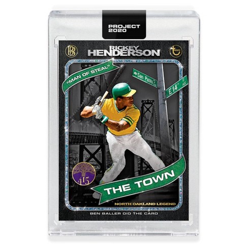 Topps Topps PROJECT 2020 Card 71 - 1980 Rickey Henderson by Ben Baller