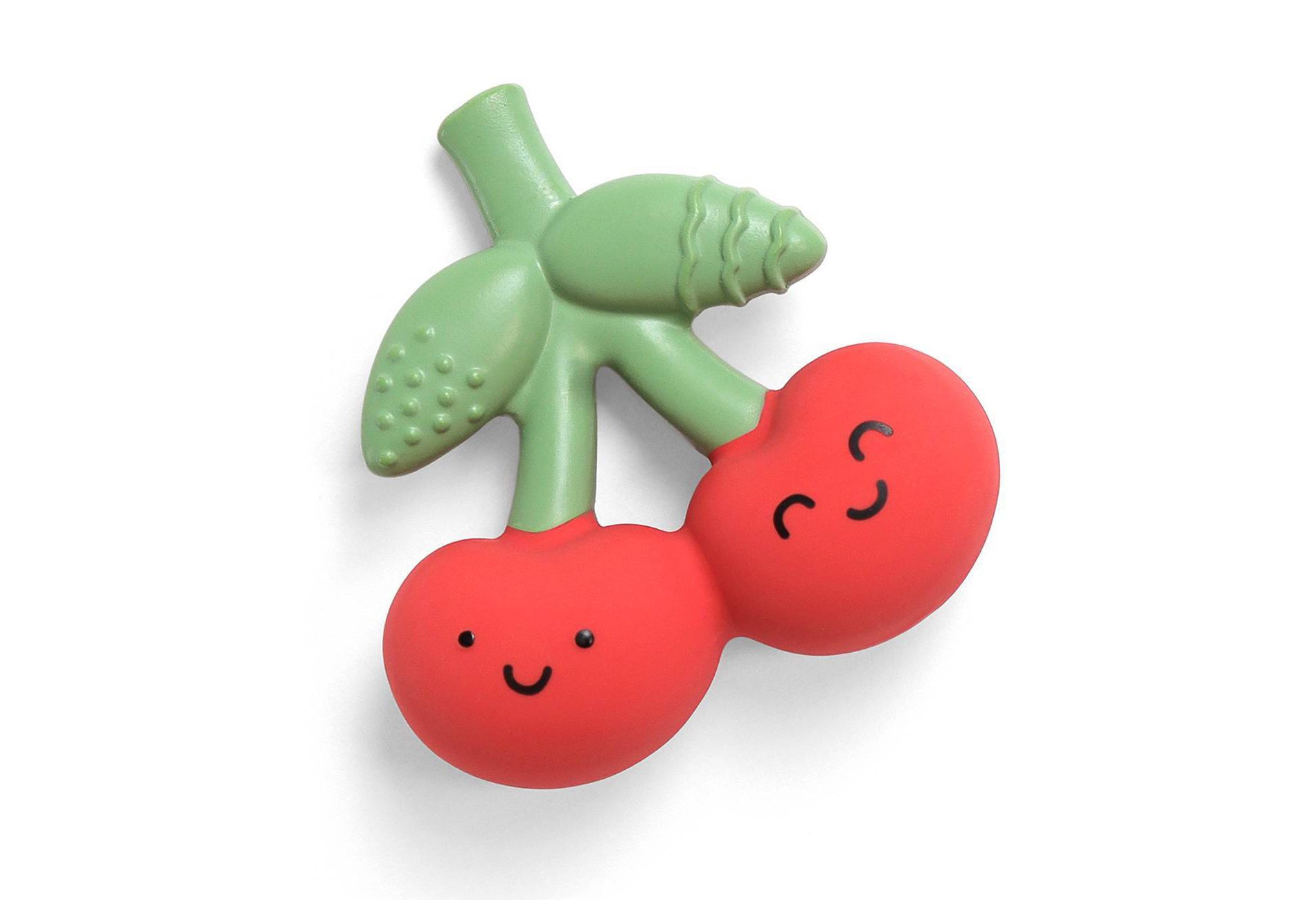 Itzy Ritzy Natural Rubber Teether - Cherries