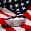 Pavilion Gift Company - Beach - Triple Wick 10 oz 100% Soy Wax Candle Scent: Fresh Linen - Flame Candles - 2 of 4
