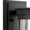 Progress Lighting Belden 1-Light Outdoor Wall Lantern in Black, Clear Seeded Glass, Wet Rated - 3 of 3