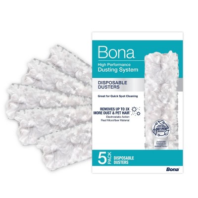 Bona High Performance Dusting System Disposable Dusting Sleeves - 5ct