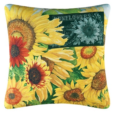 C&F Home 18" x 18" Sunflower High Definition Pillow