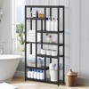 UbMelt 79 Inch Book Shelf Modern Freestanding Bookcase Shelves Organizer for Living Room,Bedroom,Office - 2 of 4