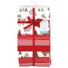 Hudson Baby Unisex Baby Cotton Flannel Receiving Blankets Bundle, Christmas Forest, One Size - 2 of 4