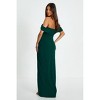 Scuba Crepe Bardot Wrap Maxi Dress - 2 of 4