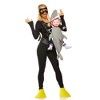 Seeing Red Diver & Shark Adult & Infant Carrier Costume | One Size - 2 of 4