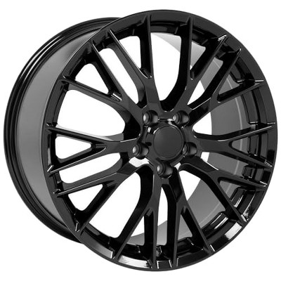 OE Wheels LLC CV22C-20010-5475-79B Black Wheel Painted (20 x 10. inches /5 x 120 mm, 79 mm Offset)