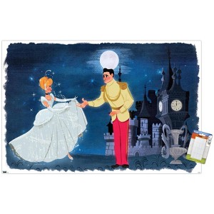 Trends International Disney Cinderella - Prince Charming and Cinderella Unframed Wall Poster Prints - 1 of 4