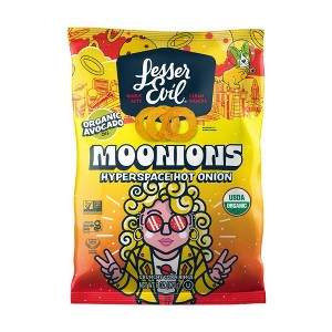 LesserEvil Moonions Hyperspace Hot Onion Chips - 6oz - 1 of 3
