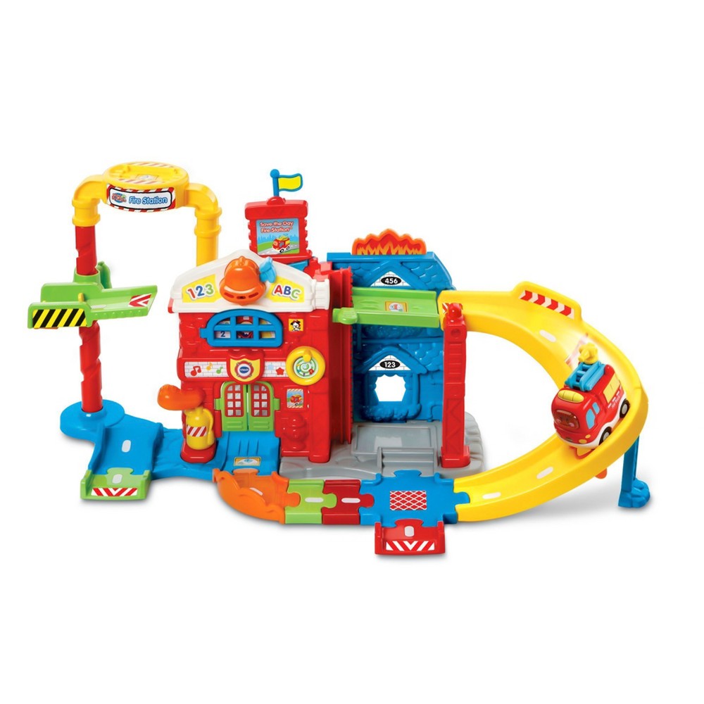 EAN 3417765039003 product image for VTech Go! Go! Smart Wheels Race & Rescue Fire Station | upcitemdb.com