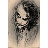 Trends International DC Comics Movie - The Dark Knight - The Joker - Sketch Unframed Wall Poster Prints - 4 of 4