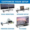 Mount-It! Extra Long Monitor Desk Riser, Desktop Organizer for Double Computer Screens, Laptops, Desktops, TVs, 39 Inches Extra Wide, 44 Lbs. Capacity - 3 of 4