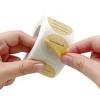 Wrapables 1.5 inch Homemade With Love Stickers Roll, Sealing Stickers and Labels for Boxes, Envelopes, Bags, Small Businesses, Parties (500pcs) - 3 of 4