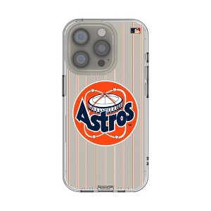 MLB Cooperstown West Teams Pinstripe Clear Cell Phone Case for Apple iPhone - 1 of 4