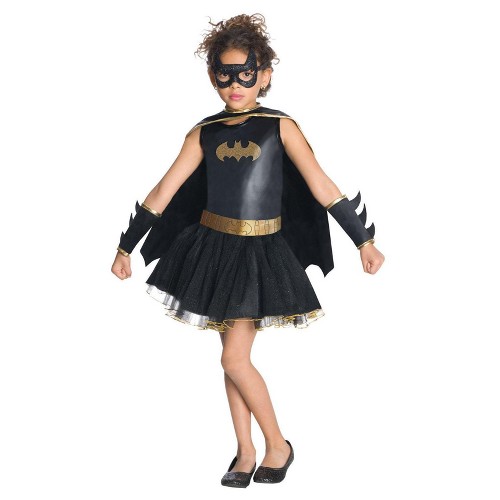 Halloween Girls' DC Comics Batgirl Tutu Costume, Girl's, Size: Small(4-6)