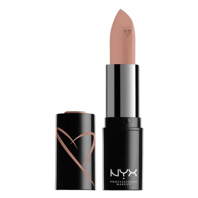 NYX Professional Makeup Shout Loud Satin Lipstick A La Mode - 0.12oz