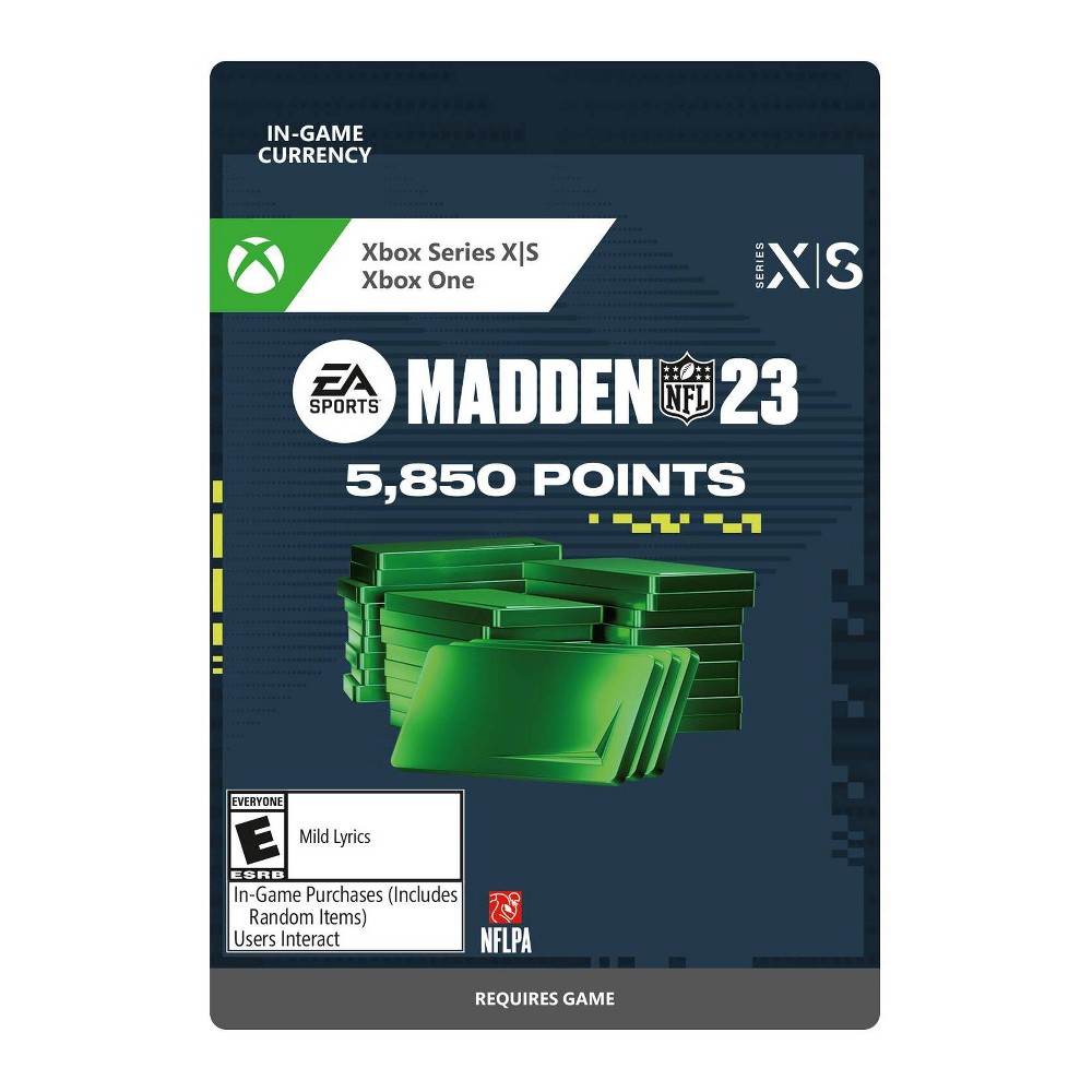 Photos - Game Madden NFL 23: 5,850 Madden Points - Xbox Series X|S/Xbox One (Digital)