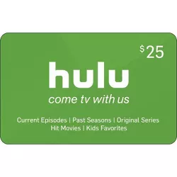 Hulu Gift Card $25 (Mail Delivery)