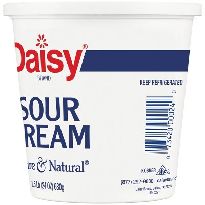 Daisy Pure &#38; Natural Sour Cream - 24oz