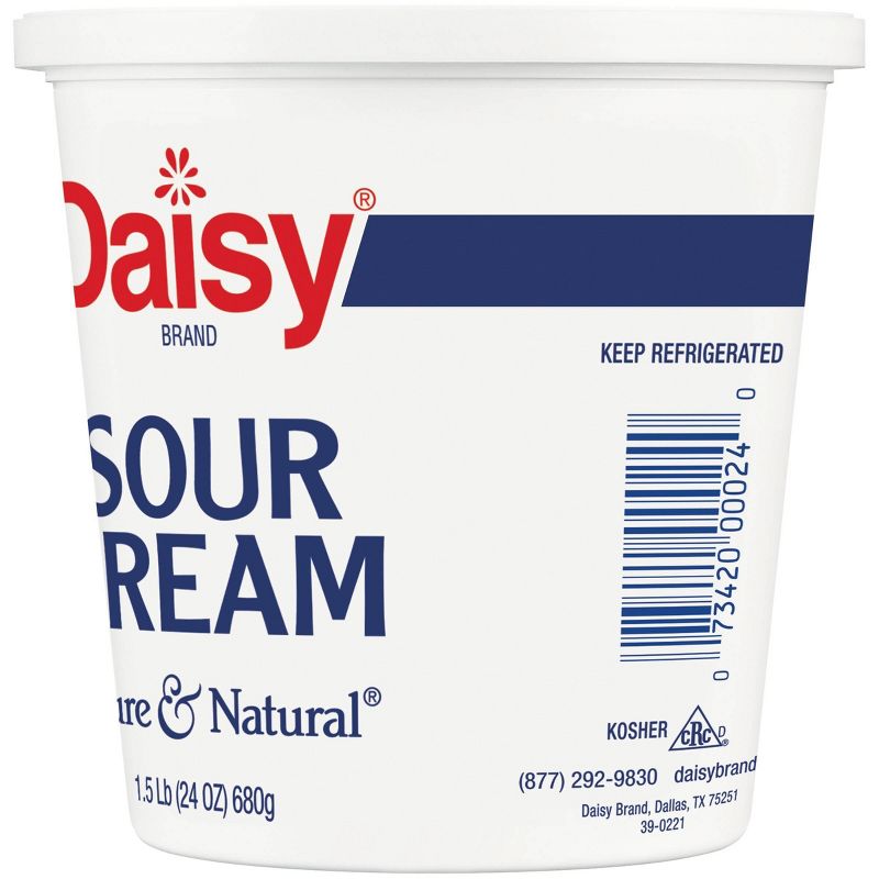 Daisy Pure &#38; Natural Sour Cream - 24oz, 4 of 6