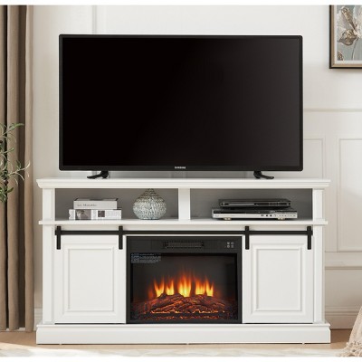 Sapphtopaz TV Stand Living Room Furniture for TVs Up to 65" Entertainment Center with Multipurpose Sliding Door TV Console with Storage Space