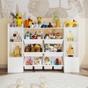 Kids Toy Storage Organizer with 8 Removable Toy Bins, 4-Tier Toy Organizers Kid Bookshelf and Toy Storage - 2 of 4