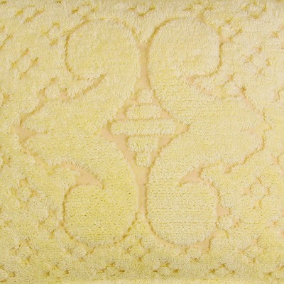 Yellow Cotton Tufted Medallion Standard Pillow Sham
