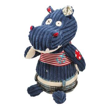 TriAction Toys Les Deglingos Originals Plush Animal | Hippos the Hippo
