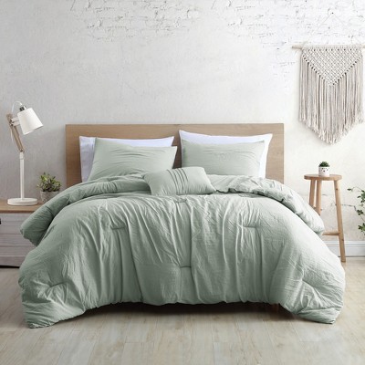 sage green queen comforter