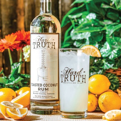 Hard Truth Toasted Coconut Flavored Rum - 750ml Bottle