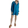Women's Cleone Woven Romper - FRNCH - 2 of 4