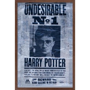 Trends International The Wizarding World: Harry Potter - Undesirable Framed Wall Poster Prints - 1 of 4