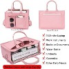 Tote Bag for Women With Compartments,Large Canvas Tote Women's Purse Crossbody Bags Work - 2 of 4