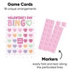 Big Dot of Happiness Valentine Hearts Bingo Game, Candy Hearts Picture Cards with Markers, Entertainment Set, Family-Friendly Activity - Set of 18 - 2 of 4