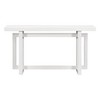 PAGED Minimalist Concrete Texture Console Table with Pine Wood Legs, Extra Long Entryway Table, Entryway Sofa Side Table for Hallway, Foyer - 4 of 4