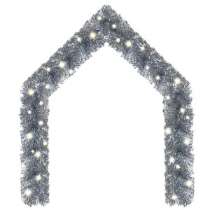 vidaXL Garland Silver PVC 65.6 feet Christmas Garland Other - 1 of 4
