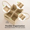 Original Baby Diaper Caddy Organizer, Large Storage Caddy Organizer for Nursery, Changing Table - 3 of 4