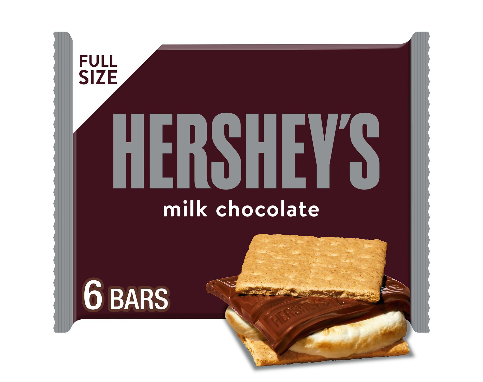 Hershey's Milk Chocolate Candy Bar - 6ct