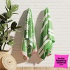 2pk 30" x 60" Print and Stripe Cotton Beach Towels - Great Bay Home - 2 of 4