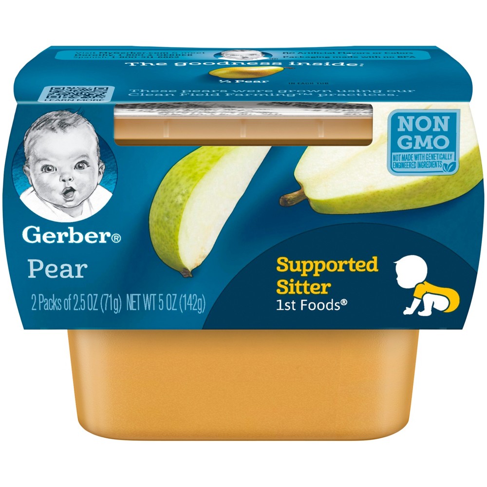 UPC 015000071349 product image for Gerber 1st Foods Pear Baby Food - 2.5oz (2ct) | upcitemdb.com