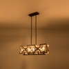 Bella Depot 5-Light Wood Ceiling Light Adjustable Pendant Light Farmhouse Chandelier - 3 of 4