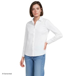 fall dress shirts womens Knitted Textured Long Sleeves Button Down Shirts, Apricot / M