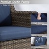 UPTIOT 2-Pieces Wicker Outdoor Patio Furniture Sets - 4 of 4