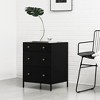 MH London Brockwell 26"  Night Stand with Drawer Iron in Black - Large - 2 of 4