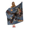 Hasbro Transformers: Rise Of The Beasts Scourge Silk Touch Throw Blanket 50x60 Inches - 2 of 4