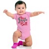 Christmas Little Miss Jingle Bell Baby Bodysuit Jumper Girls Brisco Brands - 4 of 4