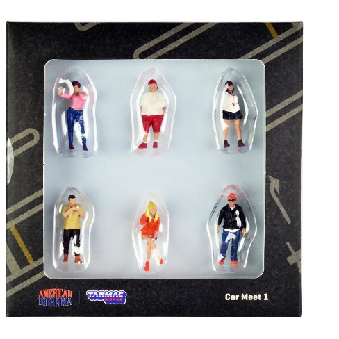 American Diorama 1:64 Figure Set - Mechanic III Set Mooneyes